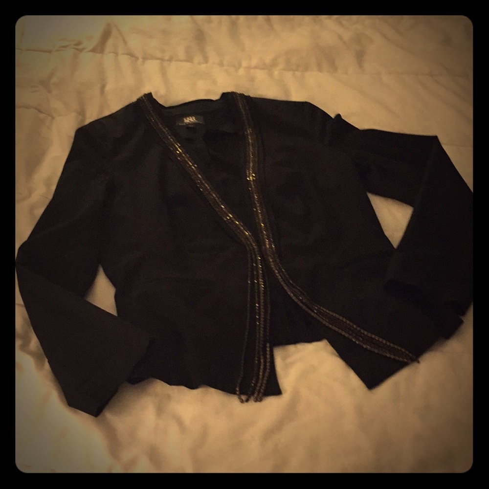 🕶Black Bedazzled Dress Jacket🖤